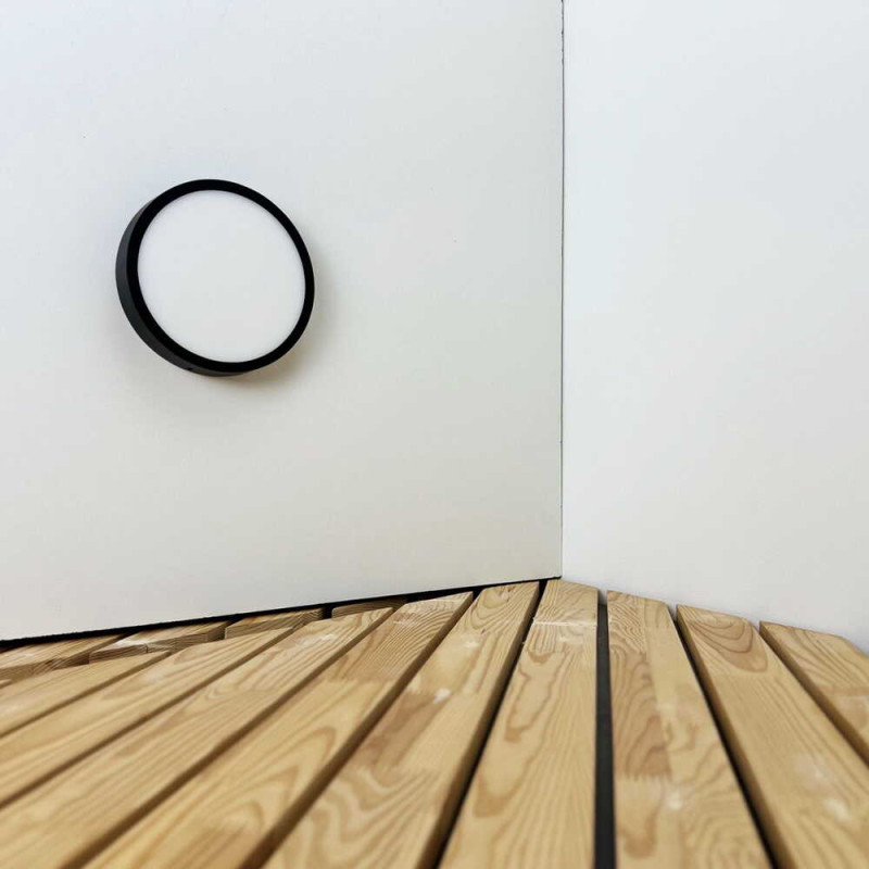 Светильник LED Violux ДББ RODOS круг 24W 5000K IP20 черный ( 330141 )