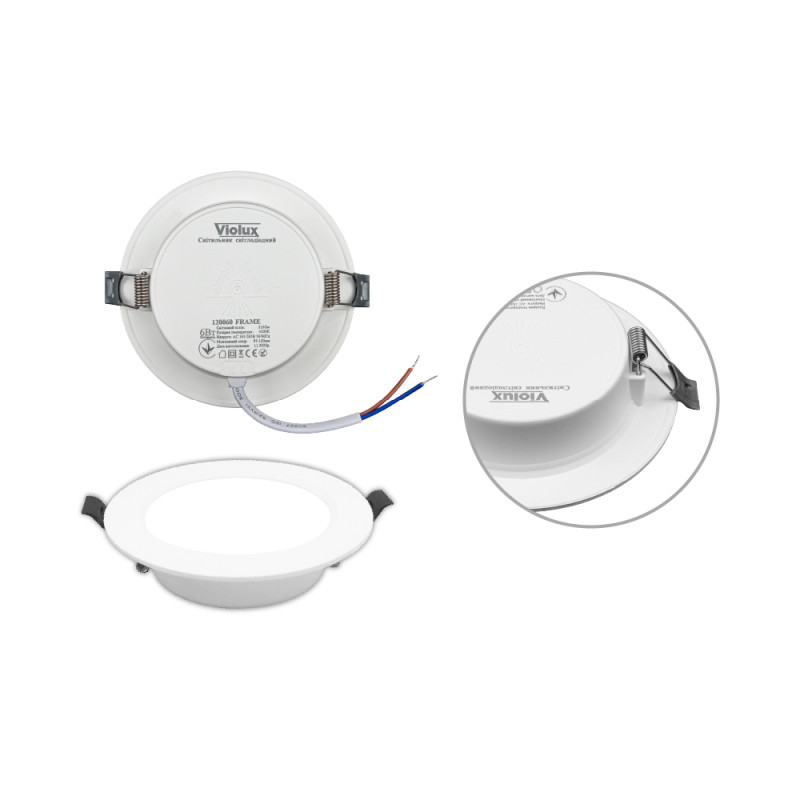 Светильник LED даунлайт Violux FRAME 18W 4200K круг IP20 ( 120120 )