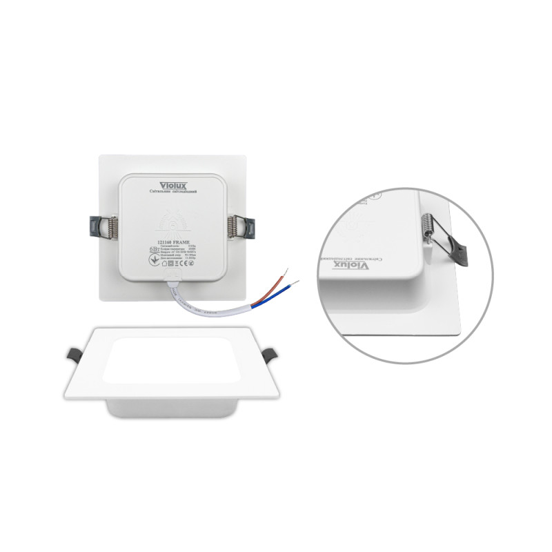 Светильник LED даунлайт Violux FRAME 18W 4200K квадрат IP20 ( 121220 )