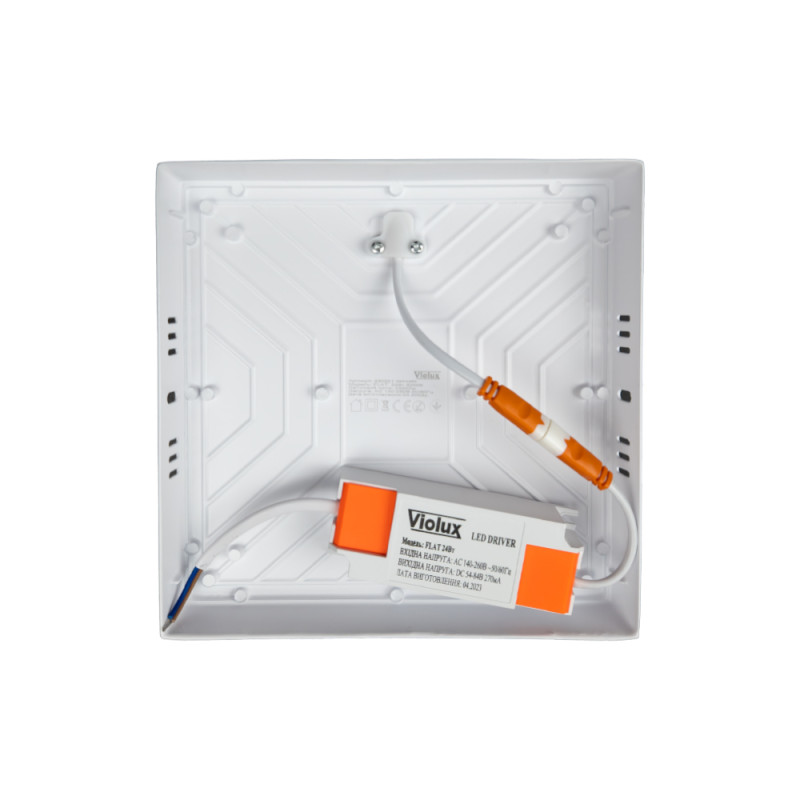 Светильник LED Violux ДББ FLAT 24W 5000K IP20 квадрат ( 330221 )