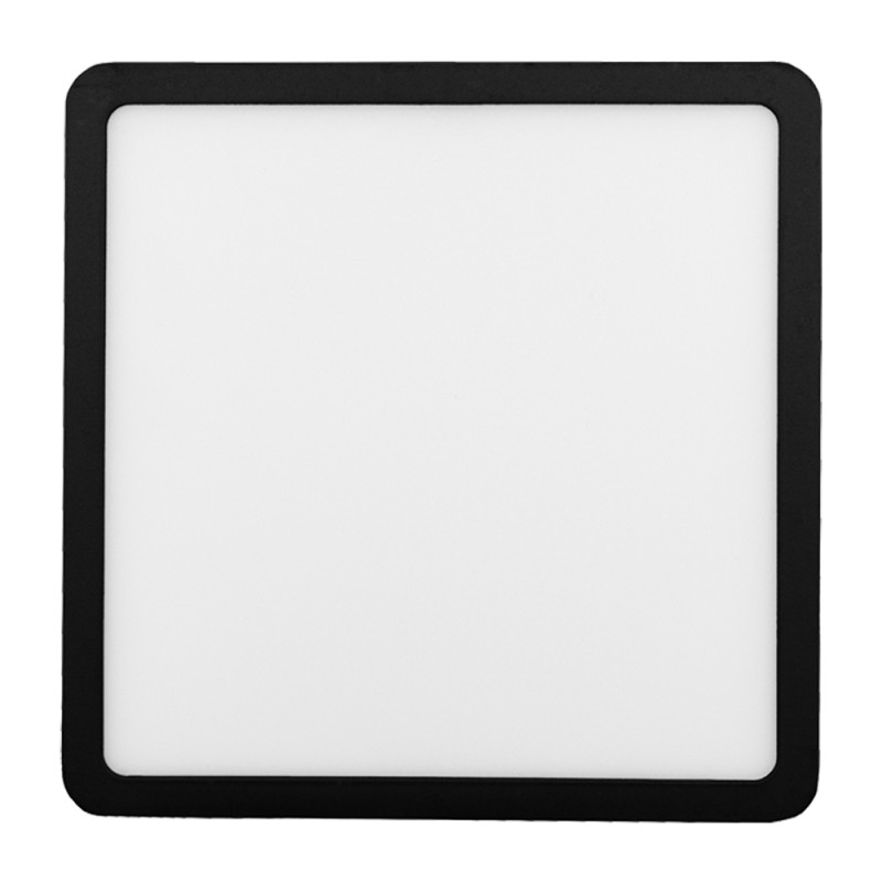 Светильник LED Violux ДББ RODOS квадрат 18W 5000K IP20 черный (330351)