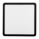 Світильник LED Violux ДББ RODOS квадрат 24W 5000K IP20 чорний ( 330151 )