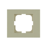 Рамка одинарная OVIVO Grano крем (400-020000-096)