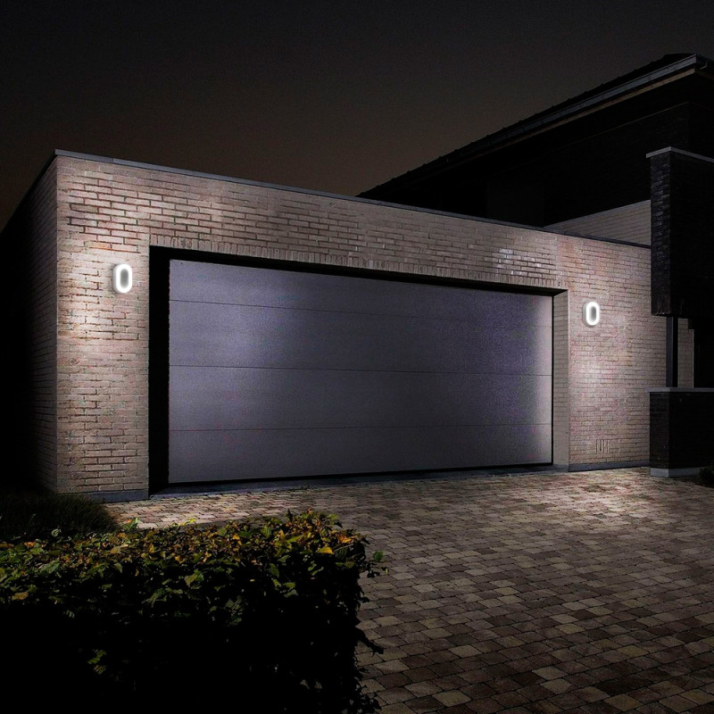 Светодиодный внешний светильник VIDEX ART 11W 5000К 220V IP65 овальный (VL-BHFO-115)