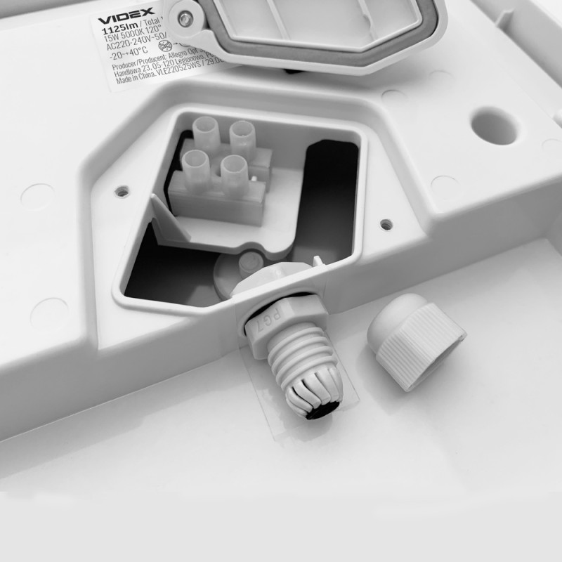 Світлодіодний зовнішній світильник VIDEX ART 15W 5000К 220V IP65 круг (VL-BHFR-155)