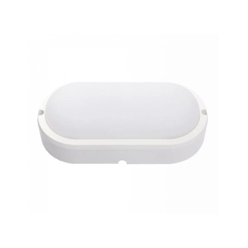 Світильник світлодіодний овал 20w 6000K IP65 LUXEL BSO-20C 