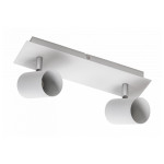 Светильник спот VENETO GU10 max. 20W IP20 круглый двойной белый OS-VEN20WO2-00