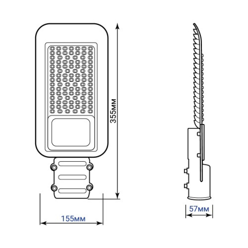 Консольный LED светильник FERON SP3032 50W 6500K 32577