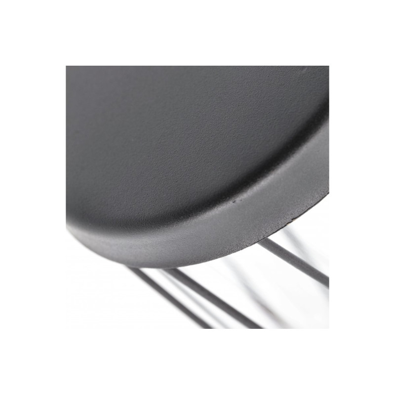 Светильник садовый KERTA E27 IP44 графит 500 мм GTV OS-KERTP40-30