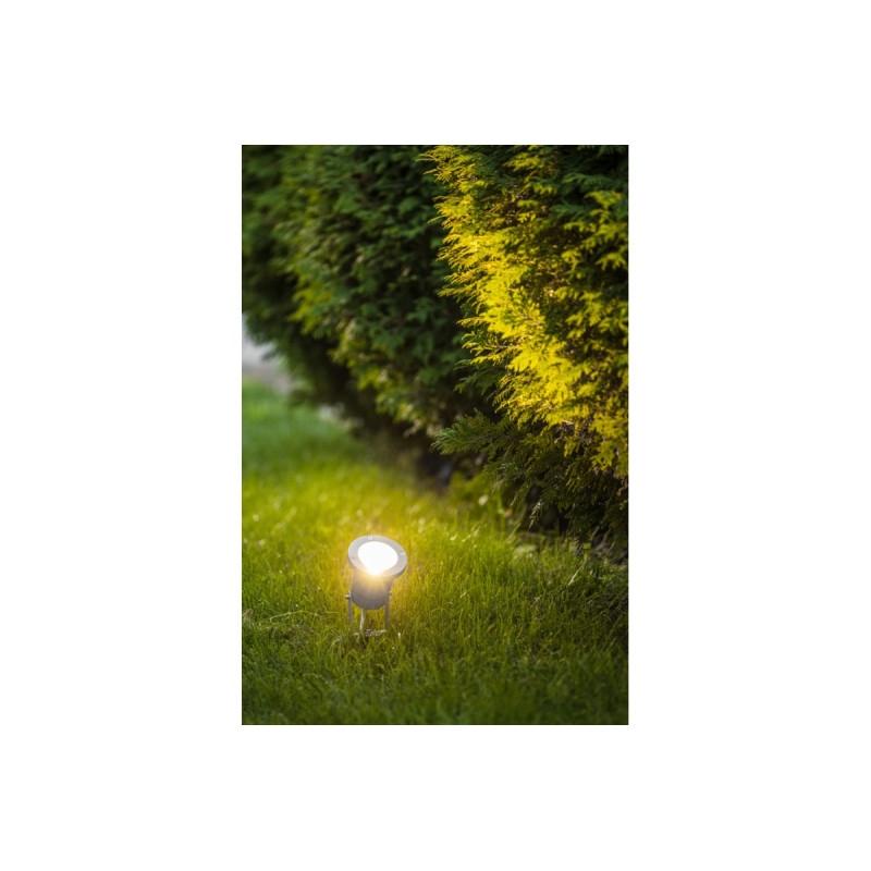 Светильник садовый DIEGO GU10 IP65 серый GTV OS-DIEGOGU10-80