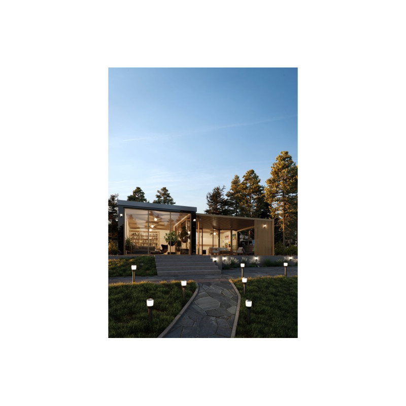 Светильник садовый TORO-P 80 E27 MAX.15W IP54 AC220-240V 50-60Hz колонка черная GTV OS-TORP80-00