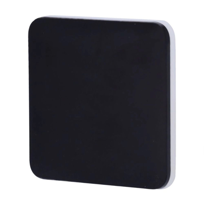 Кнопка для одноклавишного или проходного выключателя Ajax SoloButton (1-gang/2-way) [55] black 