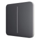 Кнопка двоклавішного вимикача Ajax SoloButton (2-gang) [55] graphite кнопка 