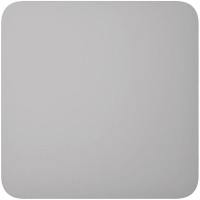 Кнопка для одноклавишного или проходного выключателя Ajax SoloButton (1-gang/2-way) [55] fog 
