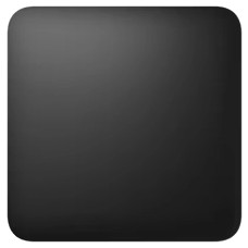 Кнопка для одноклавишного или проходного выключателя Ajax SoloButton (1-gang/2-way) [55] black 