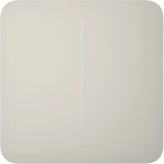 Кнопка двухклавишного выключателя Ajax SoloButton (2-gang) [55] oyster 