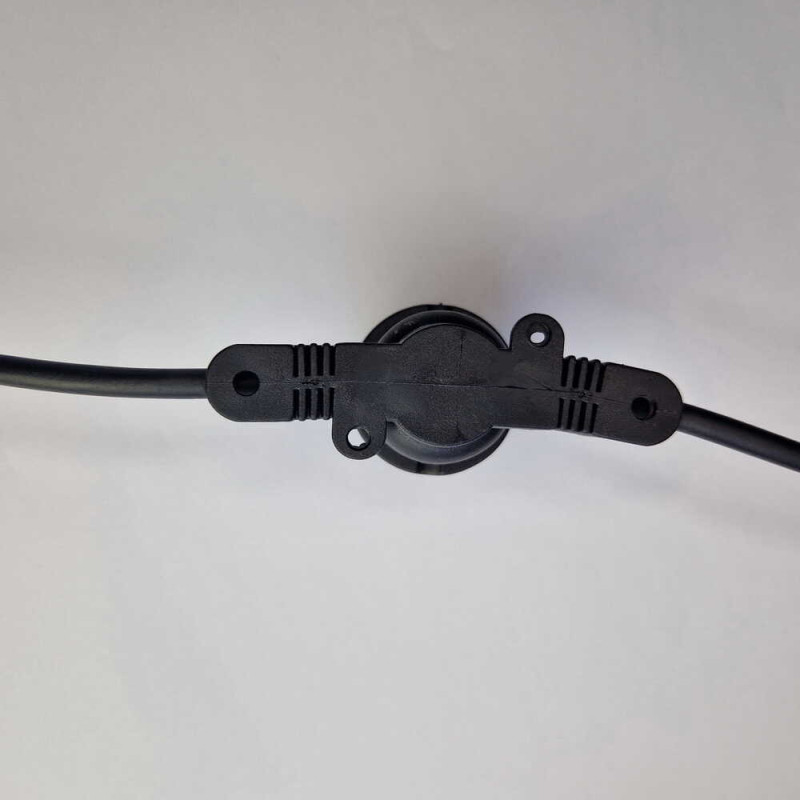 Гирлянда STARS патрон 20хЕ27 10м IP65 черный VIOLUX (950010)