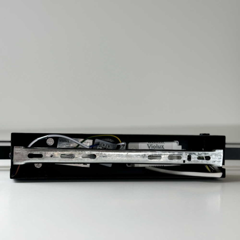 Світлодіодний Smart світильник PRADA VIOLUX 60W 3000-6000K 3800LM лінійний чорно-білий 220715