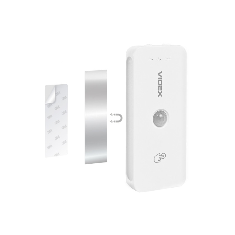 Светильник LED аккумуляторный с датчиком движения VIDEX (VL-NL053W-S)