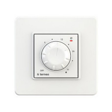 Терморегулятор комнатный 0-35*С 16А terneo rol белый