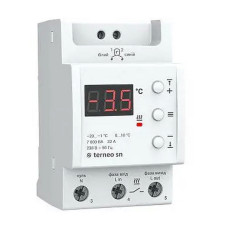 Терморегулятор модульный -20+10*С 32А terneo sn снеготан