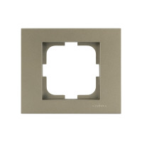 Рамка одинарна OVIVO Grano антрацит (400-130000-096)