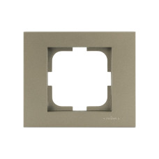 Рамка одинарна OVIVO Grano антрацит (400-130000-096)