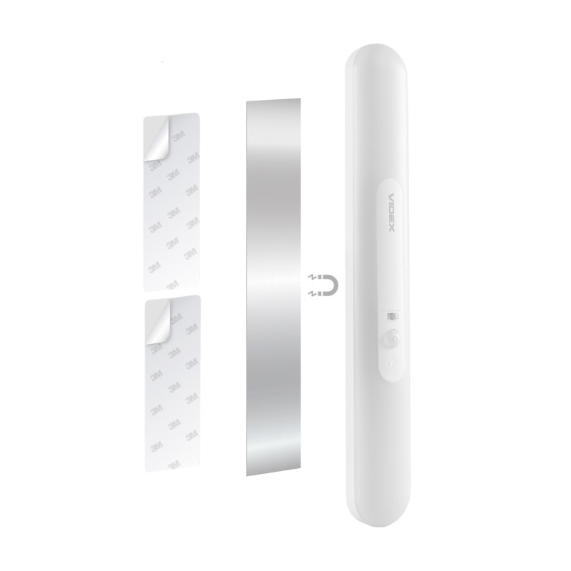 Светильник LED аккумуляторный с датчиком движения VIDEX (VL-NL013W-SR)