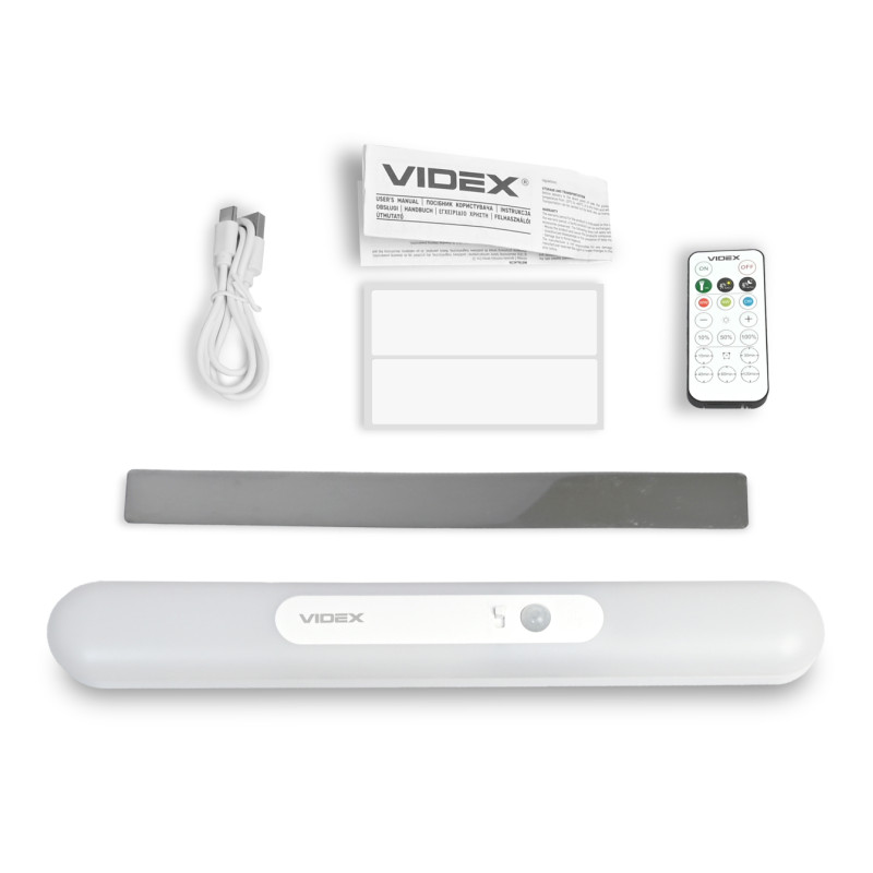 Светильник LED аккумуляторный с датчиком движения VIDEX (VL-NL013W-SR)