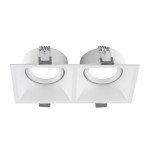 Светильник точечный Violux TORINO-2L 35W GU10 IP20 белый ( 132002 )