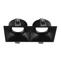 Светильник точечный Violux TORINO-2L 35W GU10 IP20 черный ( 132102 ) 