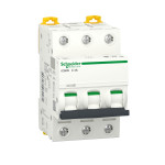 Автоматический выключатель iC60N 3P 3A C Schneider Electric A9F74303