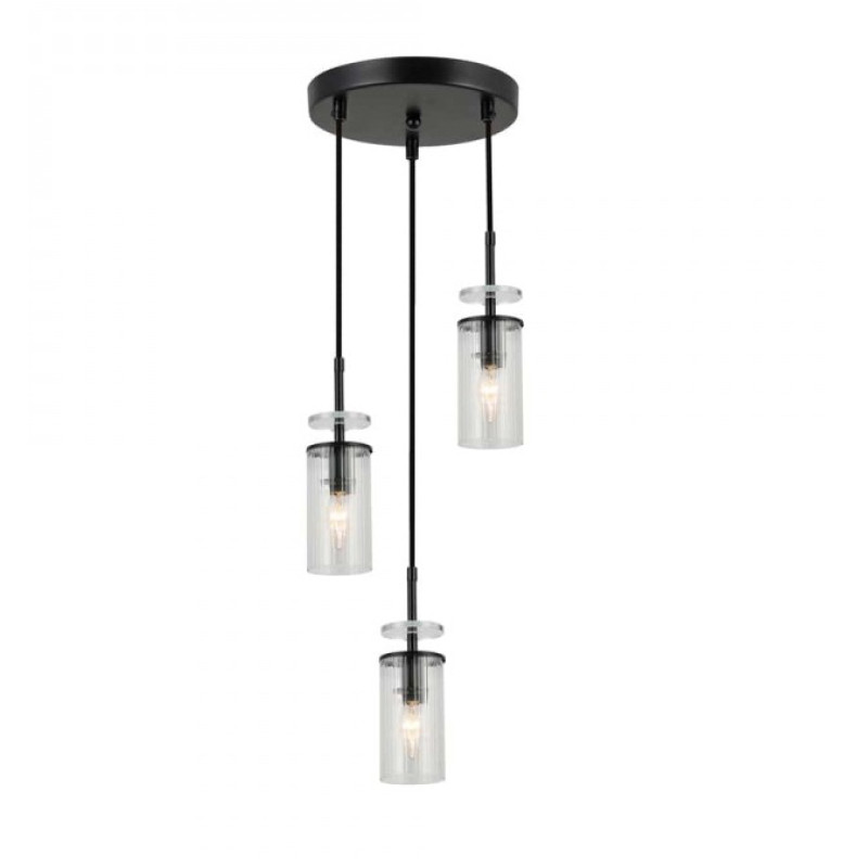 Подвесной светильник Ardero BL1733-1 CHICAGO под лампу черный 80559