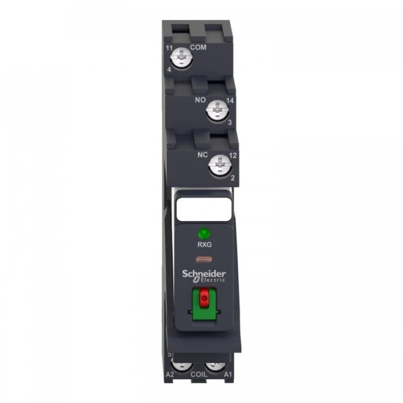 Промежуточное реле Schneider Electric Zelio Relay 1CO, 230В, AC, 10A (RXG12P7PV)