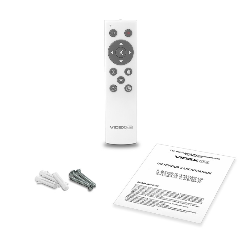 Светодиодный светильник светильник функциональный круглый VIDEX RING 72W 2800-6200K (VL-CLS1859-72)