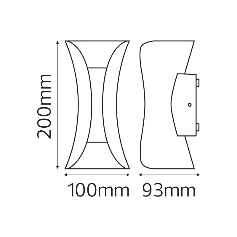 Светильник садово-парк. LED 10W 4200K 517Lm 85-265V IP65 черный с золотом MARVEL-10 076-052-0010-030