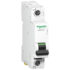 Автоматический выключатель C60H-DC 250В 1P 63A С Schneider Electric A9N61519