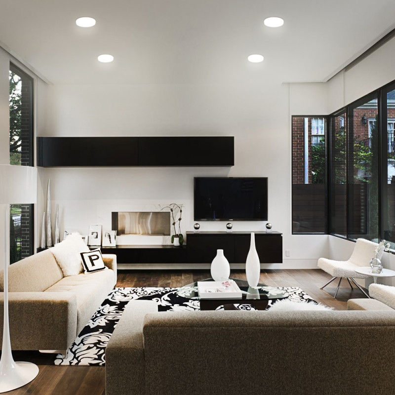 Встраиваемый LED светильник безрамочный VIDEX VL-DLFR-244 24W 4100K круглый