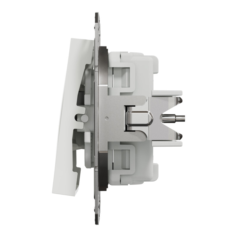 Выключатель трехклавишный SCHNEIDER Asfora белый EPH2170121