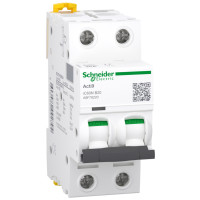 Автоматичний вимикач iC60N 2P 20A B Schneider Electric A9F78220