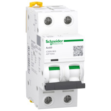 Автоматический выключатель iC60N 2P 63A B Schneider Electric A9F78263