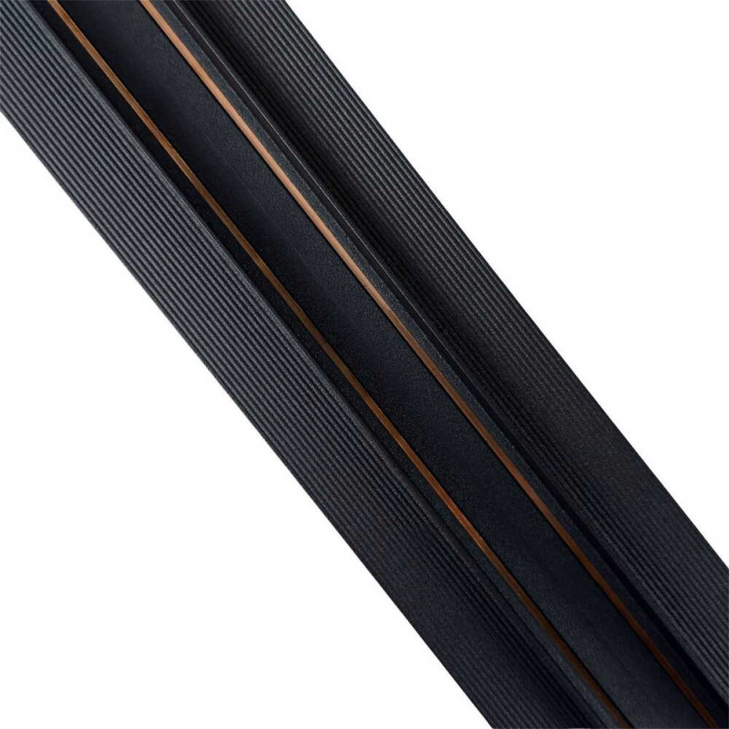 Шинопровод магнитный DTD врезной под гипсокартон 12мм 1м черный Violux ( 320121 )