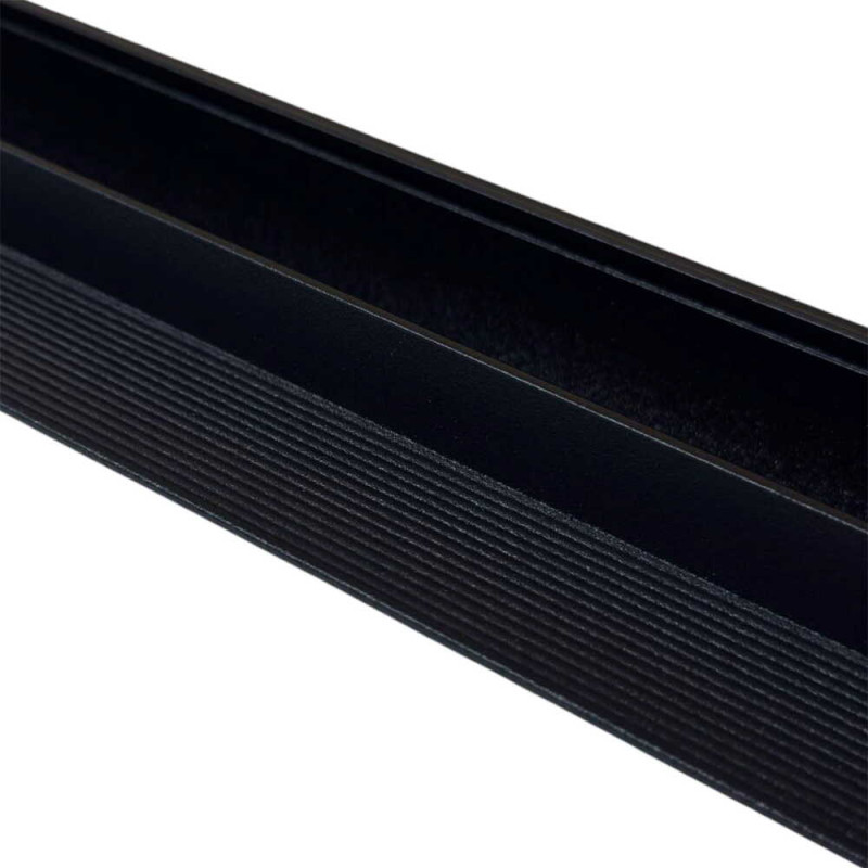 Шинопровод магнитный DTD врезной под гипсокартон 12мм 2м черный Violux ( 320122 )