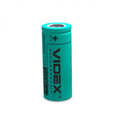 Аккумуляторная батарейка VIDEX Li-lon 26650 5000mAh (без защиты) 1шт (26650/5000/1B)