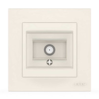 Розетка телевизионная и спутниковая ELBI VEGA белый (510-010200-280)