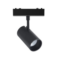 Магнитный трековый светильник UST-M 20W 4000K 48V IP20 черный Violux ( 320107 )