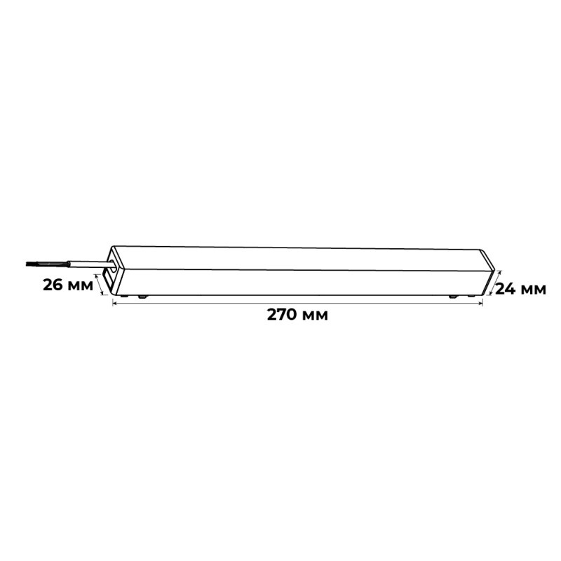Блок живлення вбудований PST 200W 220AC 48V DC для UST Violux ( 320138 )