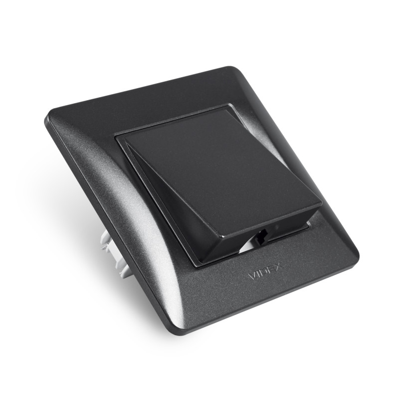 Кабельный вывод черный графит VIDEX BINERA (VF-BNWS-BG)