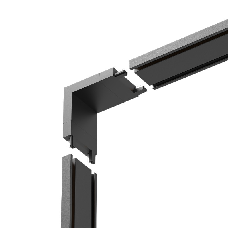 Соединитель DTA-LV угловой внутренний черный Violux ( 320117 )