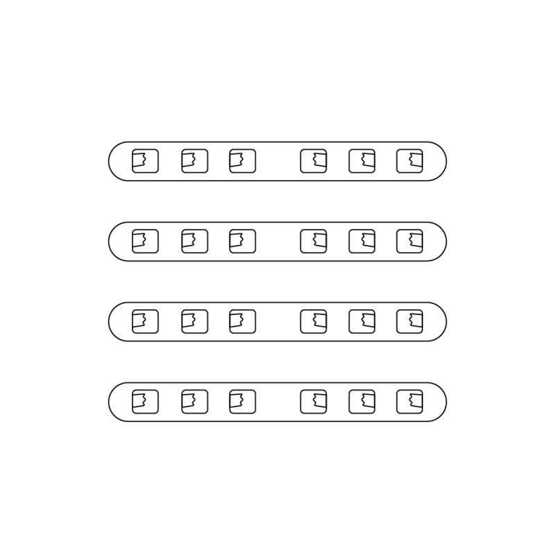 З’єднувач DTС-L кутовий чорний Violux ( 320129 )